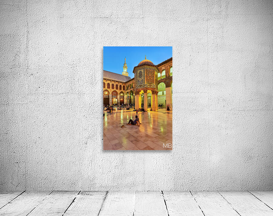 Syria. Damascus. The Umayyad Mosque Great Mosque of Damascus Wall Preview