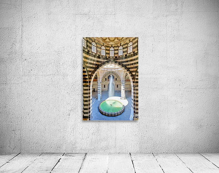 Syria. Khan Asad Pasha is the largest Caravanserai in the Old City of Damascus Wall Preview