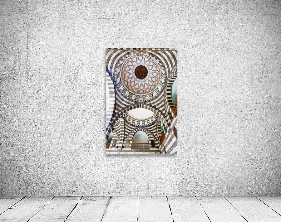 Syria. Khan Asad Pasha is the largest Caravanserai in the Old City of Damascus Wall Preview