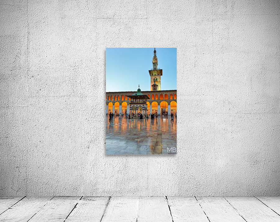 Syria. Damascus. The Umayyad Mosque Great Mosque of Damascus Wall Preview