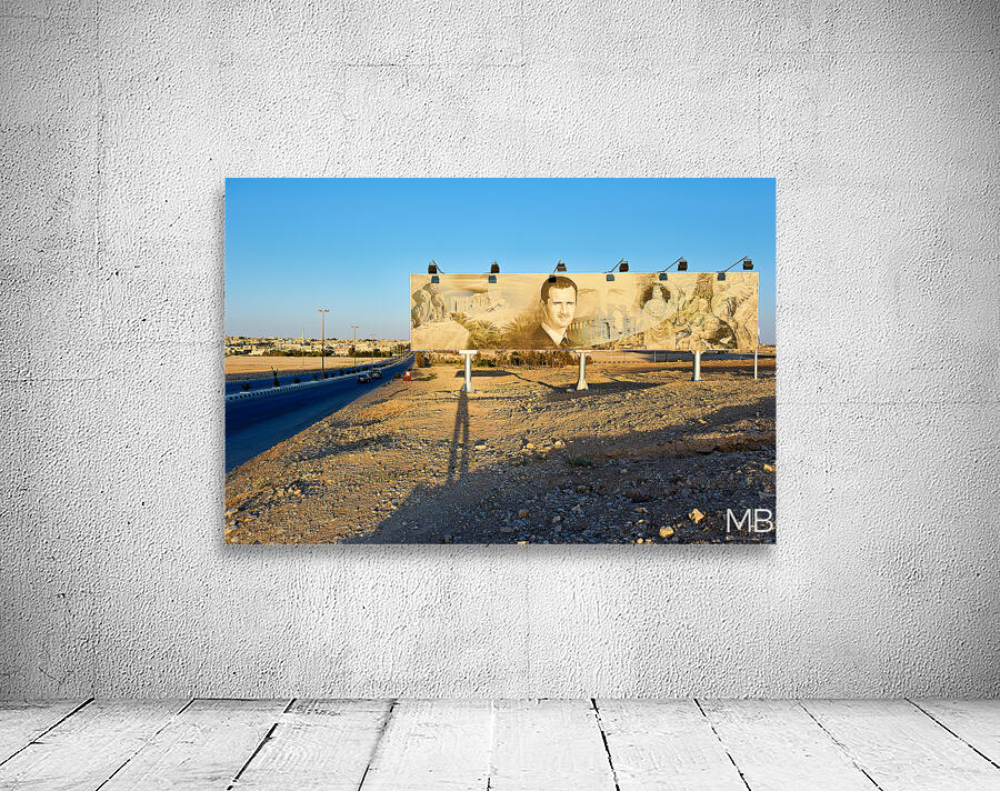 Syria. Palmyra. The cult of Assad Wall Preview