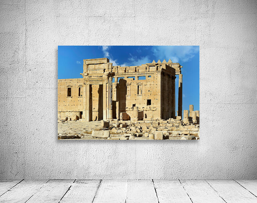 Syria. The ancient city of Palmyra. Temple of Bel Wall Preview