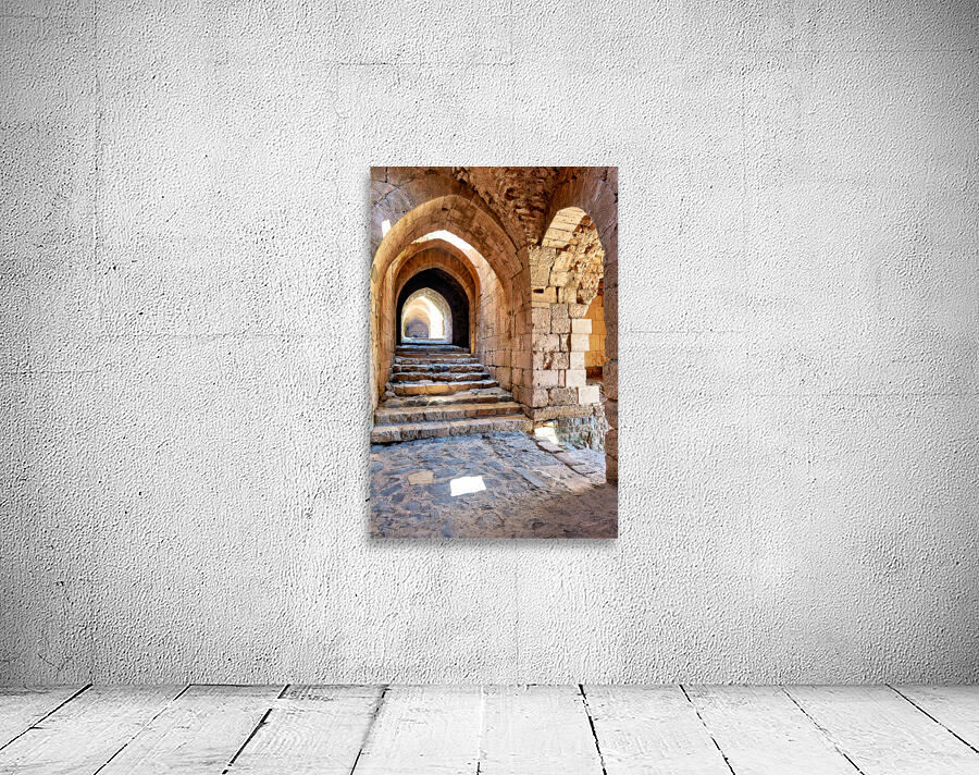 Syria. Krak des Chevaliers crusaders castle Wall Preview