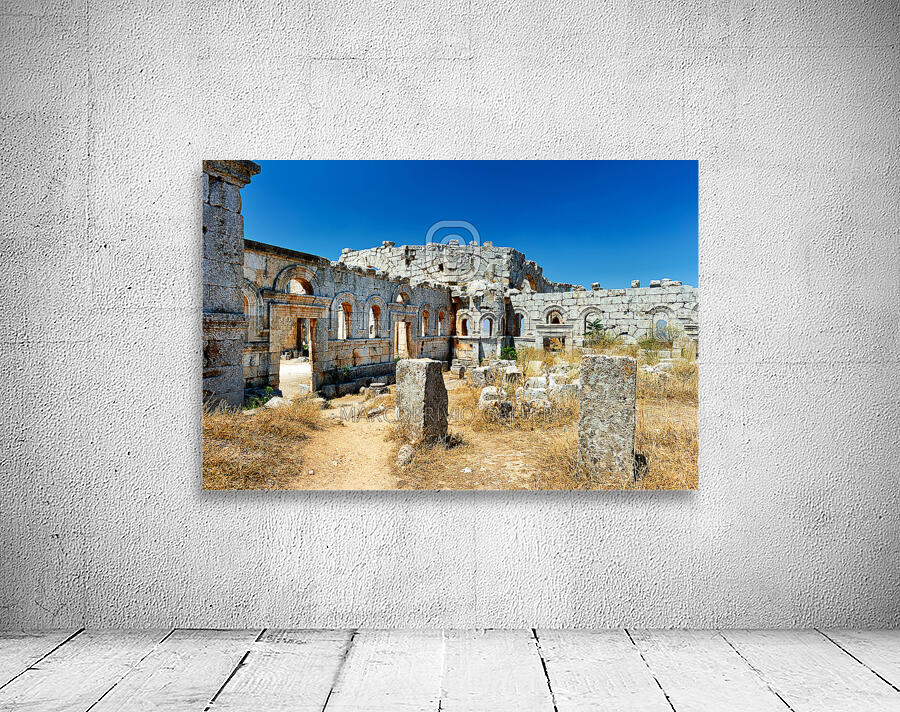 Syria. Church of Saint Simeon Stylites Wall Preview