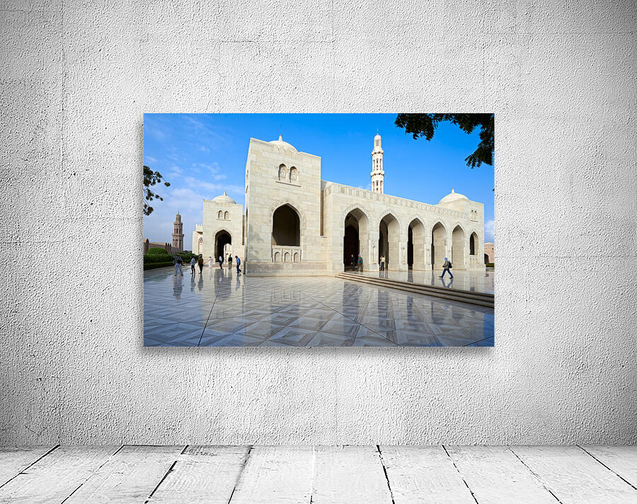Oman. Muscat. Sultan Qaboos Grand Mosque Wall Preview