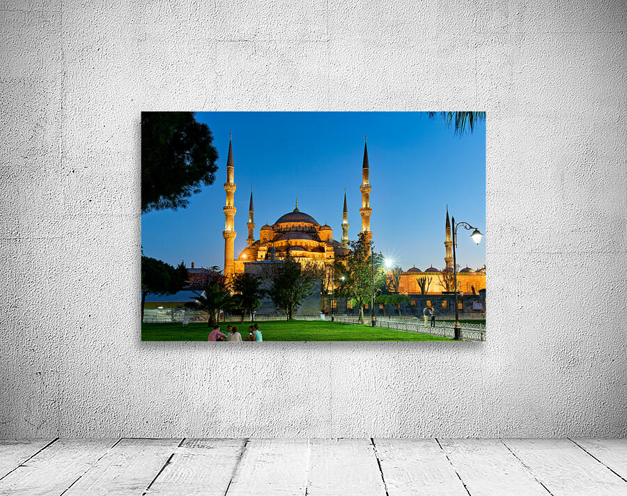 Istanbul Turkey. The Blue Mosque Wall Preview