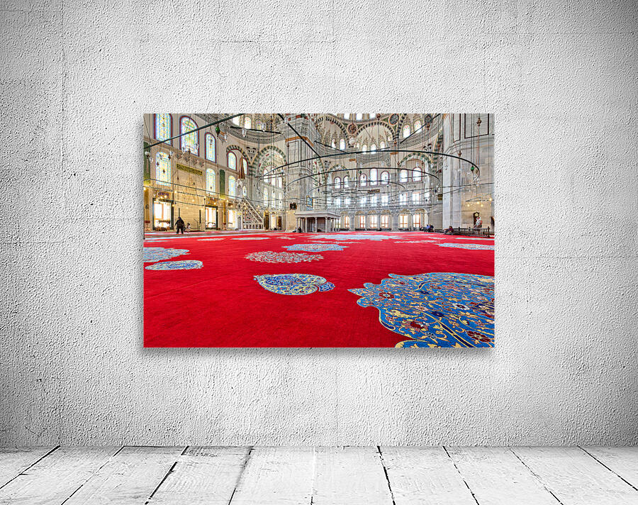 Istanbul Turkey. The Fatih Mosque Wall Preview