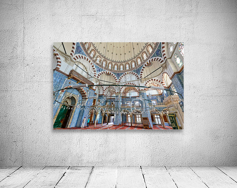 Istanbul Turkey. Rüstem Pasha Mosque Wall Preview