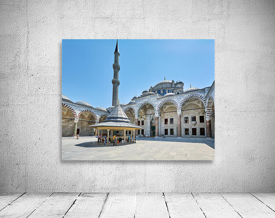 Istanbul Turkey. The Fatih Mosque Wall Preview