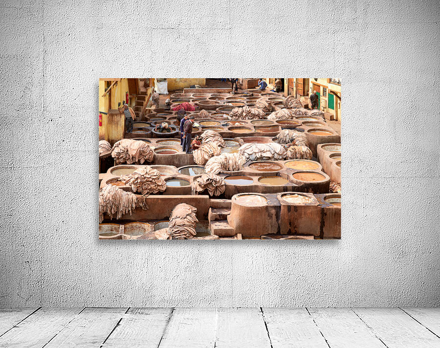 Morocco Fez. Chouara Tannery Wall Preview