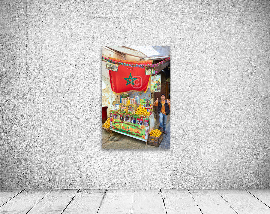 Morocco Fez. Bou Inania Madrasa Wall Preview