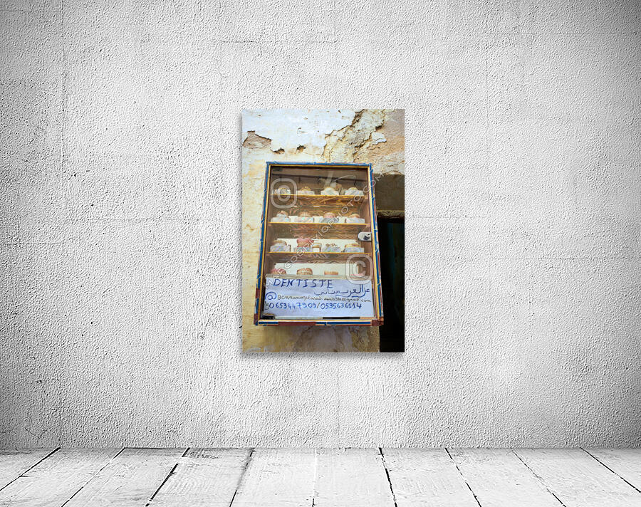 Morocco Fez. Dentures of a dentists office Wall Preview