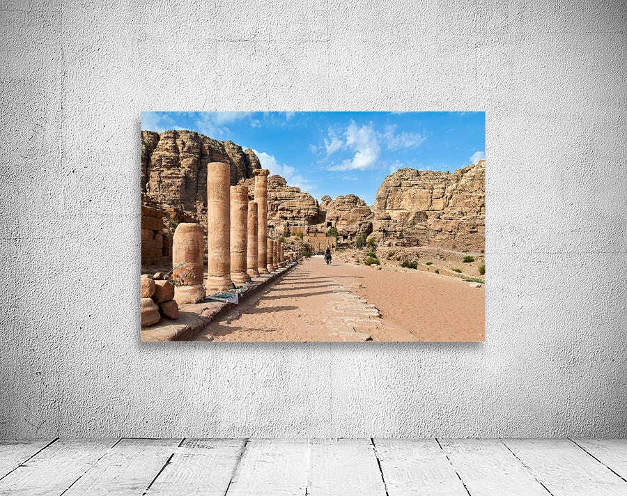 Jordan. Petra archaeological site. The Hadrian Gate also known as the Temenos Gate Wall Preview