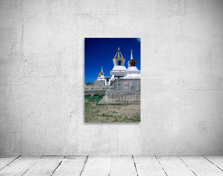 Mongolia. The Erdene Zuu Monastery is the most ancient surviving Buddhist monastery in Mongolia Wall Preview
