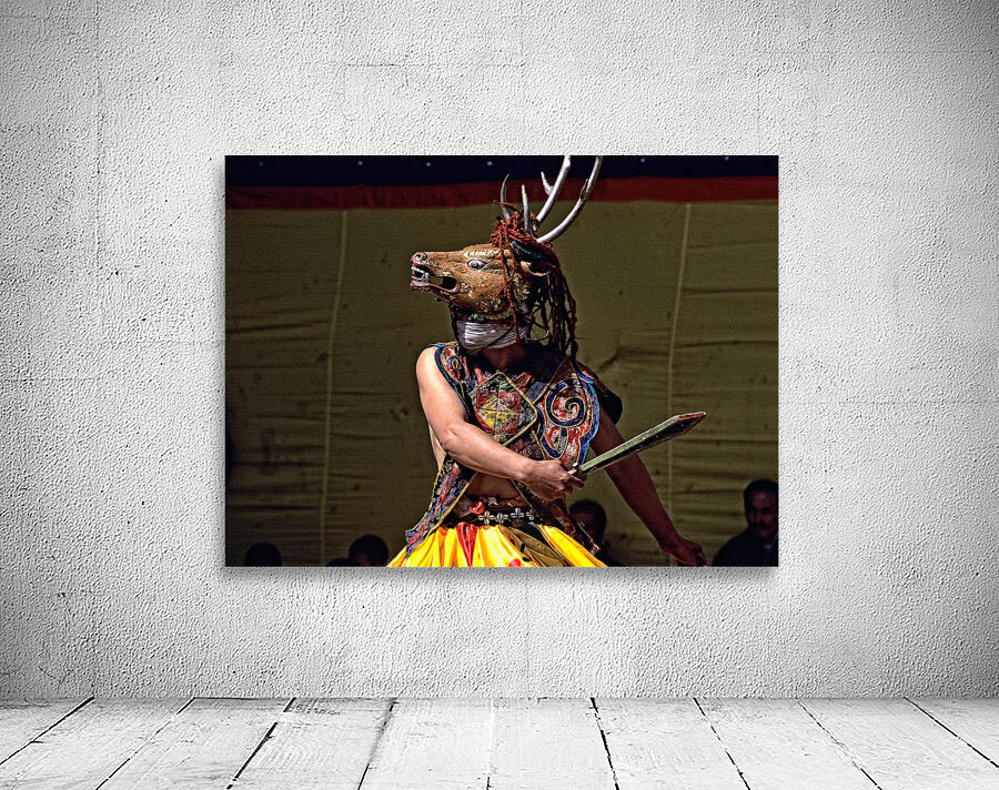 BHUTAN. Festivals in Bumthang Valley Wall Preview