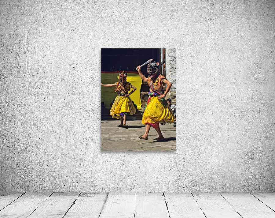 BHUTAN. Festivals in Bumthang Valley Wall Preview