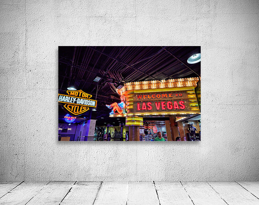 Welcome to Las Vegas sign. MGM Grand Hotel. Las Vegas Nevada USA Wall Preview