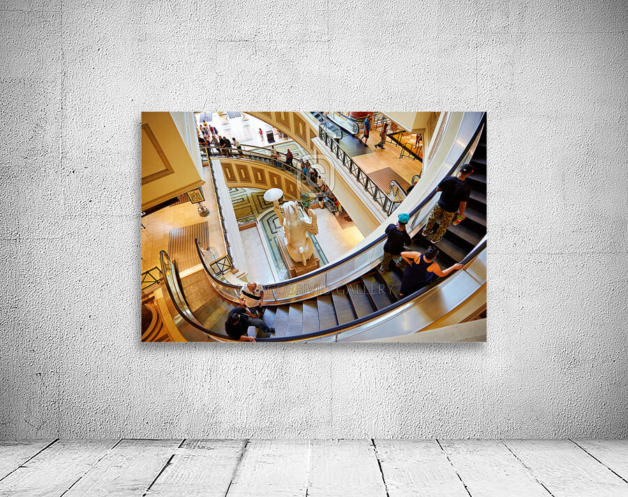 The Shopping Mall at Caesars Palace Hotel. Las Vegas Nevada USA Wall Preview