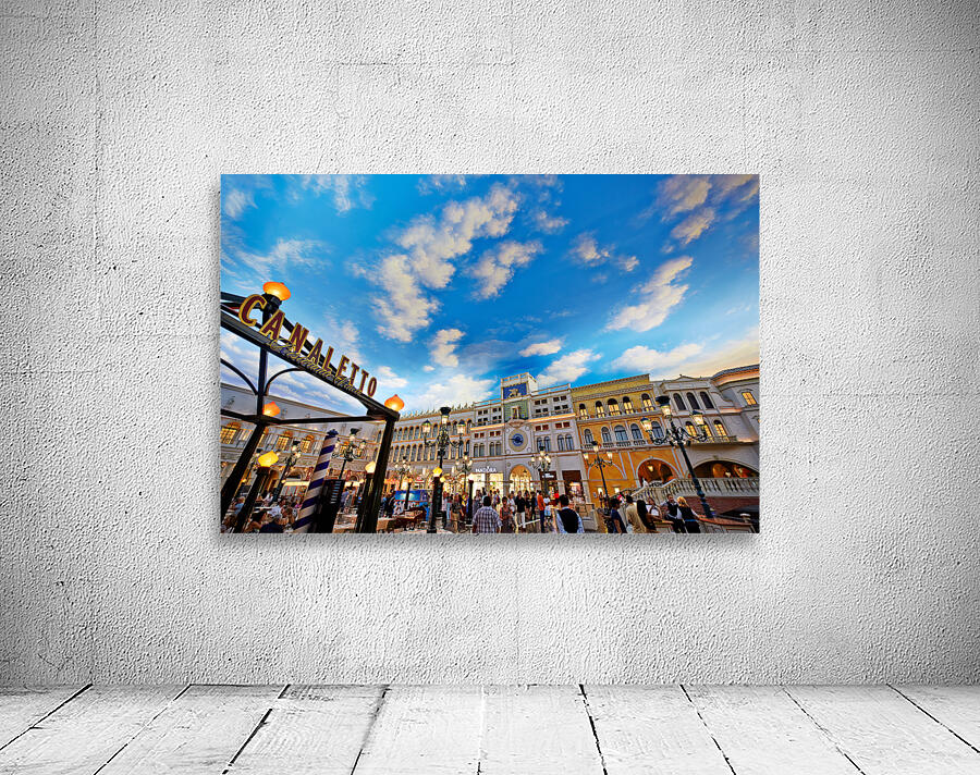 Little Venice at Venetian Hotel Mall. Las Vegas Nevada USA Wall Preview