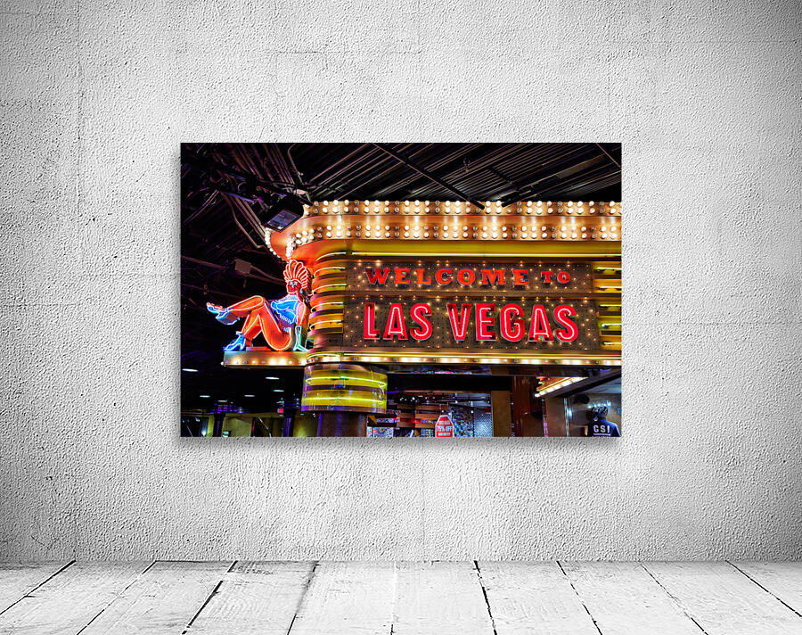 Welcome to Las Vegas sign. MGM Grand Hotel. Las Vegas Nevada USA Wall Preview