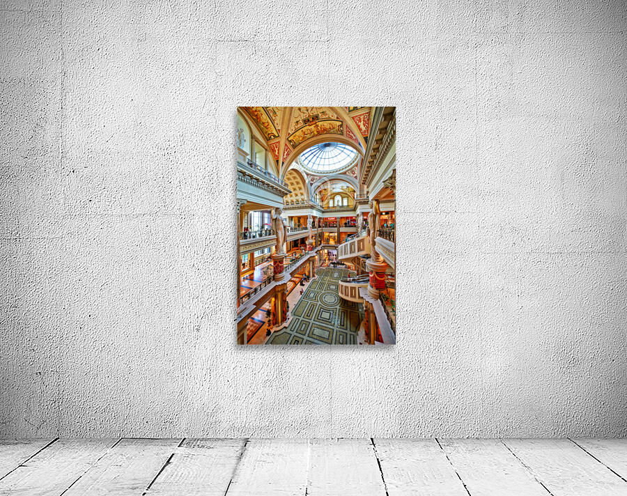 The Shopping Mall at Caesars Palace Hotel. Las Vegas Nevada USA Wall Preview