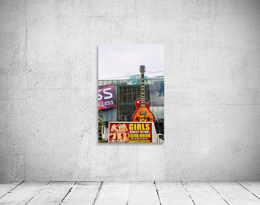 The Hard Rock Cafe. Las Vegas Nevada USA Wall Preview