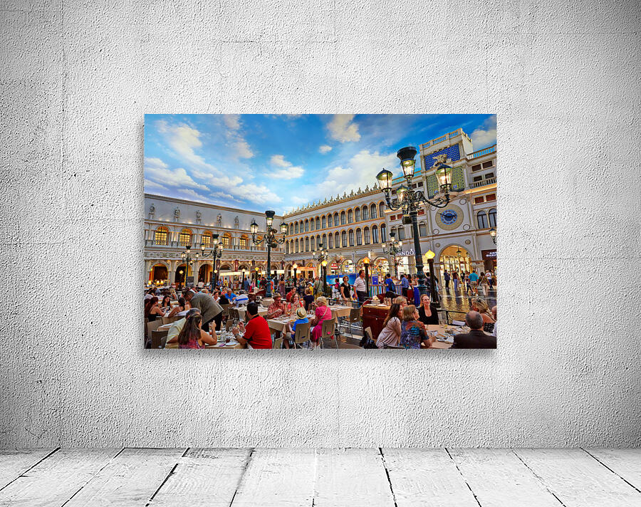 Little Venice at Venetian Hotel and Casino. Las Vegas Nevada USA Wall Preview