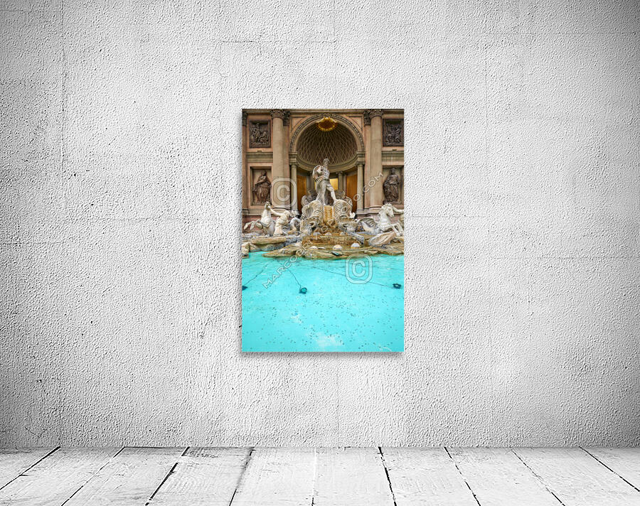 Trevi Fountain on the Strip. Las Vegas Nevada USA Wall Preview