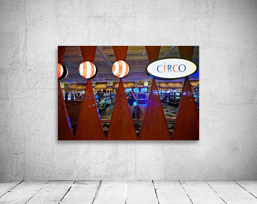 Slot Machines at Bellagio Casino. Las Vegas Nevada USA Wall Preview