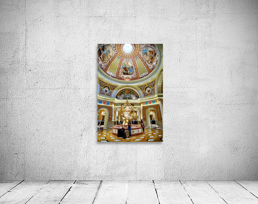 The Lobby of Venetian Hotel. Las Vegas Nevada USA Wall Preview