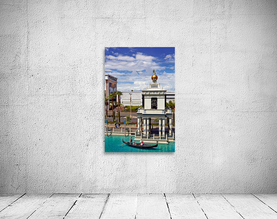 Gondolas at Venetian Hotel. Las Vegas Nevada USA Wall Preview