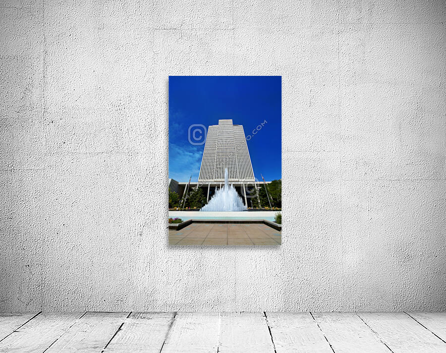 The hedaquarter of the Mormon Church of Jesus Christ the latter day. Salt Lake City Utah USA Wall Preview