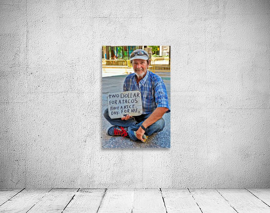 A homeless. Salt Lake City Utah USA Wall Preview