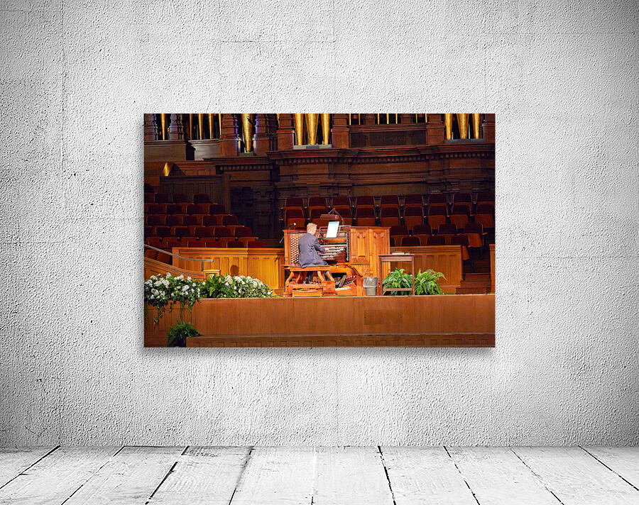 The Tabernacle Pipe Organ. Salt Lake City Utah USA Wall Preview