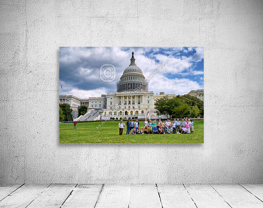 The United States Capitol. Washington D.C. Wall Preview