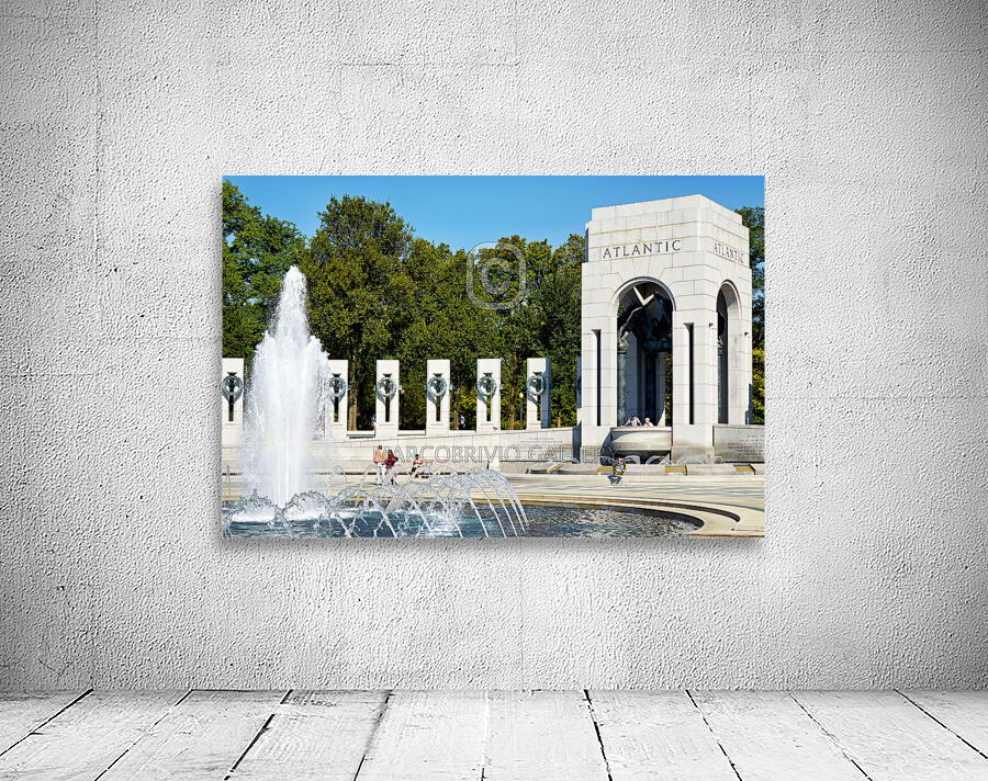 The National World War II Memorial. Washington D.C. Wall Preview