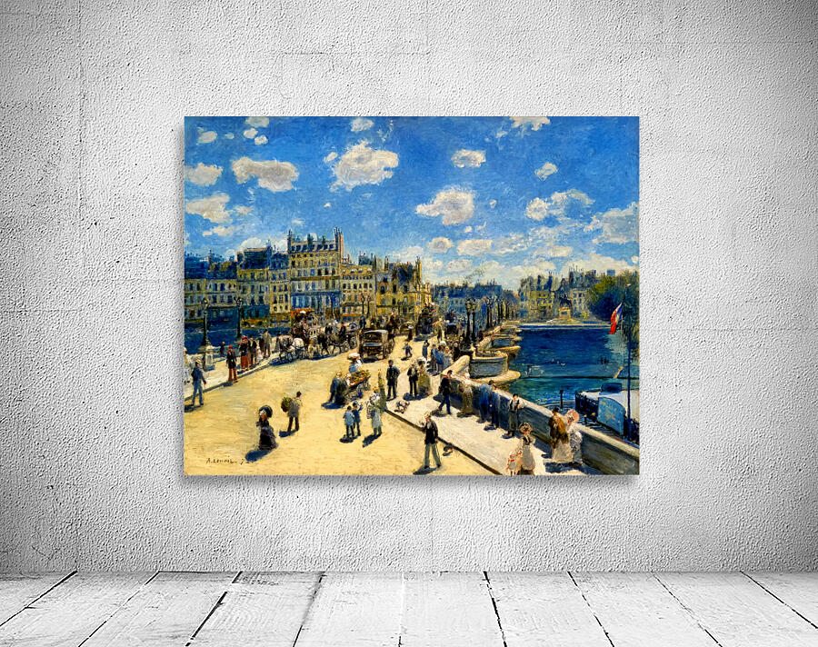 Auguste Renoir - Pont Neuf Paris - 1872 Wall Preview