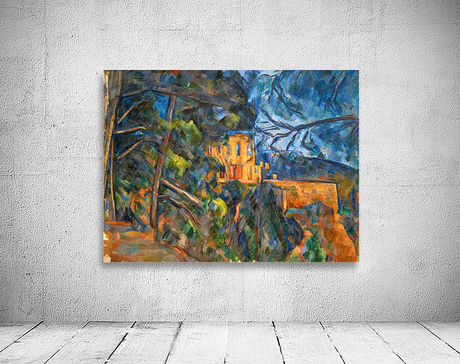 Paul Cezanne - Chateau Noir - 190004 Wall Preview