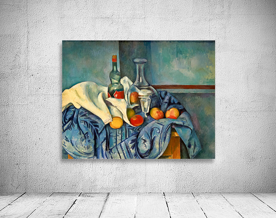 Paul Cezanne - The peppermint bottle - 189395 Wall Preview