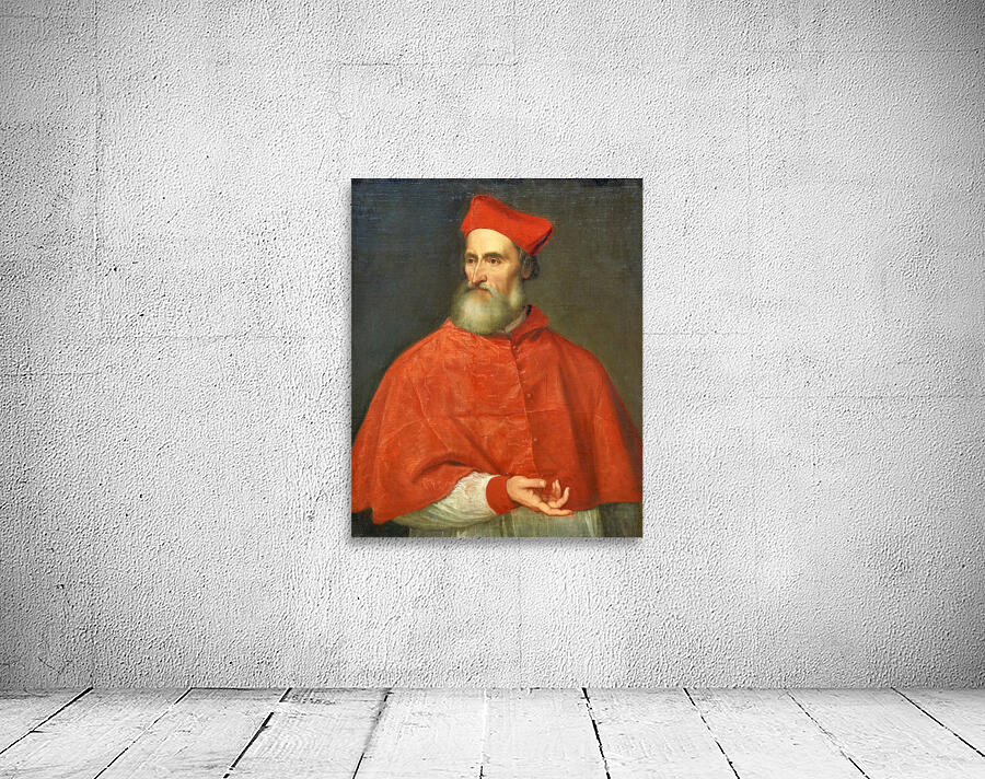 Titian - Cardinal Pietro Bembo - 1540 Wall Preview