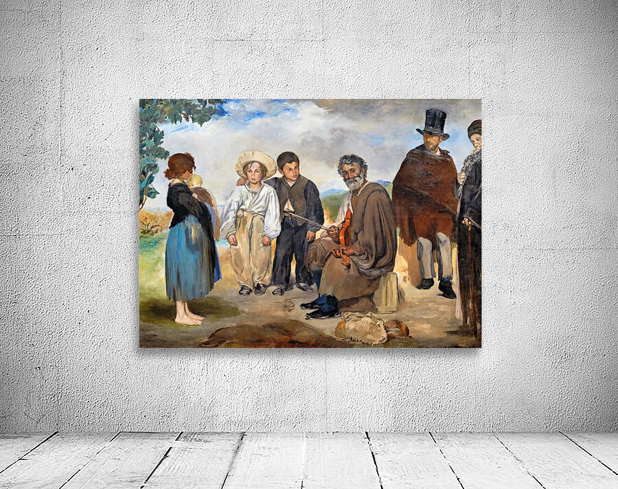 Edouard manet - The old musician - 1873 Wall Preview