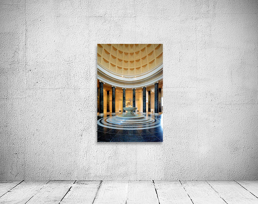 The central rotunda in the West Wing of the National Gallery of Art in Washington D.C. Wall Preview