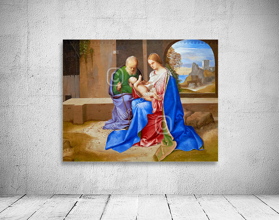 Giorgione - The Holy Family - 1500 Wall Preview