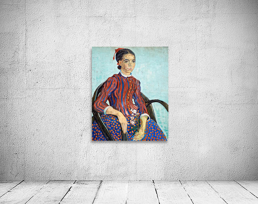 Vincent Van Gogh - La Mousmé - 1888 Wall Preview