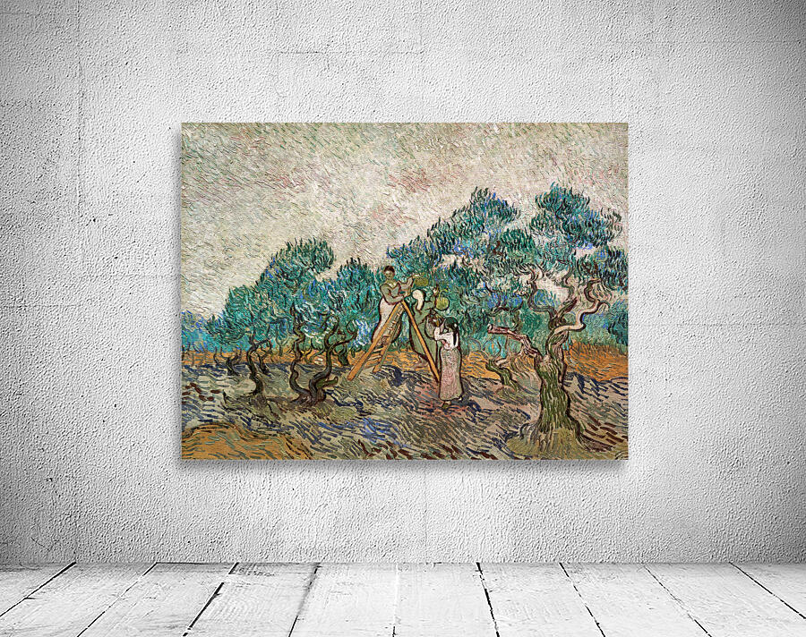 Vincent Van Gogh - The Olive Orchard - 1889 Wall Preview