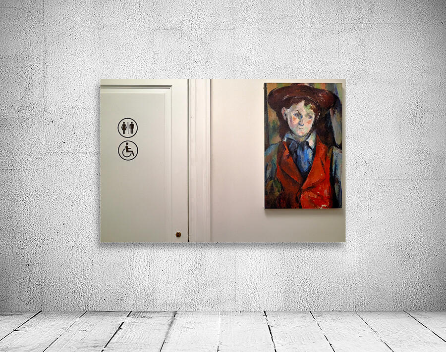 Restroom at the National Gallery of Art Washington D.C. Wall Preview