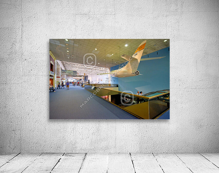 Inside the Smithsonian National Air and Space Museum. Washington D.C. Wall Preview