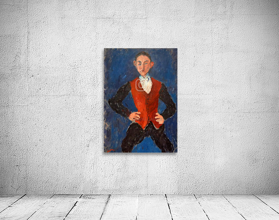 Chaim Soutine - Portrait of a Boy - 1928 Wall Preview