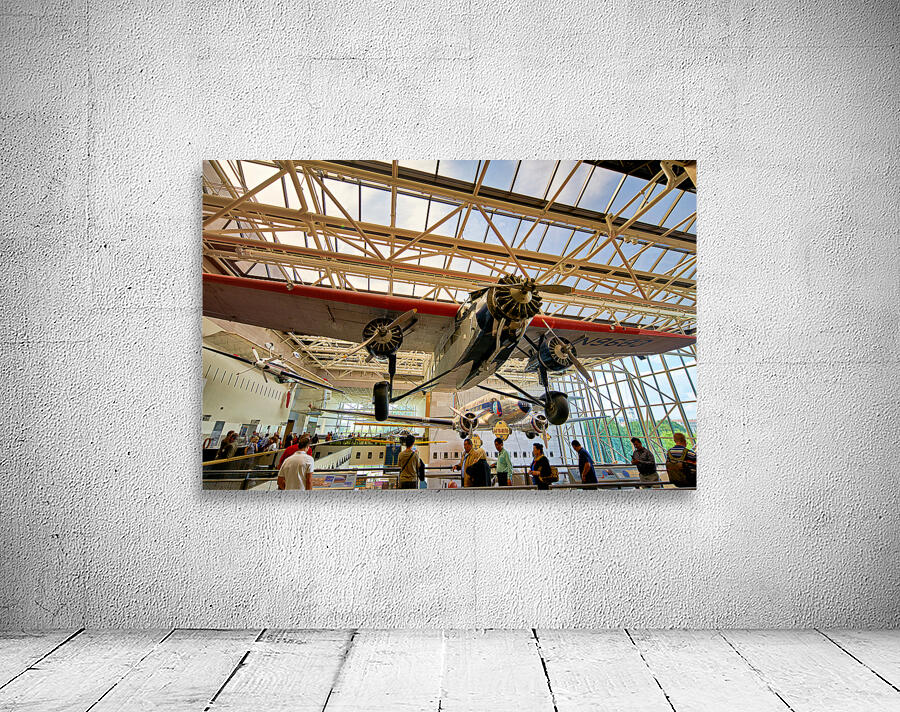 Inside the Smithsonian National Air and Space Museum. Washington D.C. Wall Preview