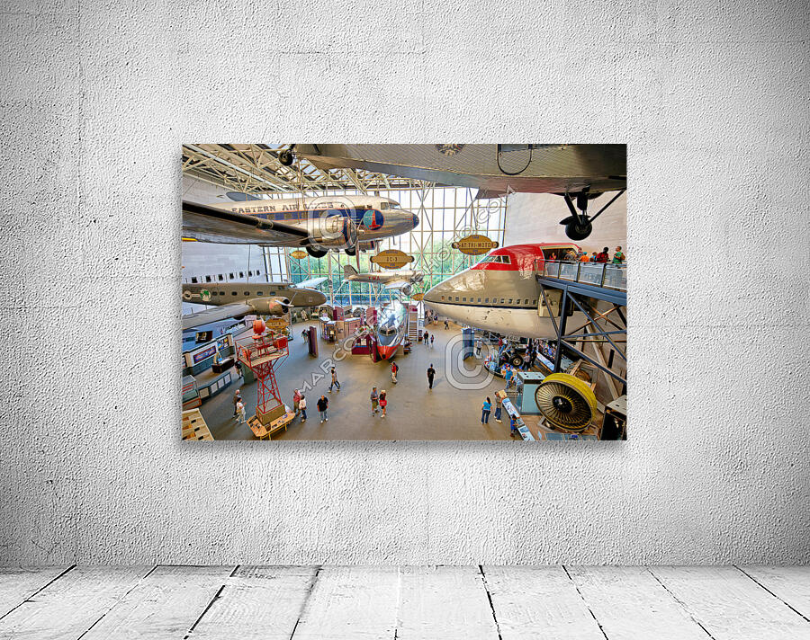 Inside the Smithsonian National Air and Space Museum. Washington D.C. Wall Preview